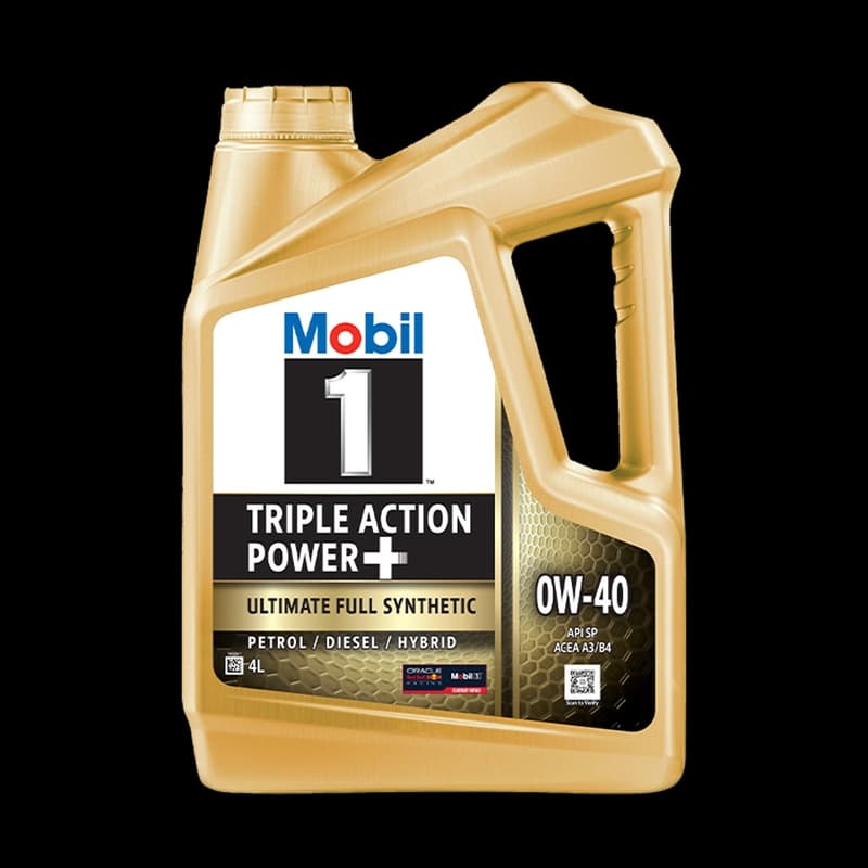 MOBIL 1 ENGINE OIL 0W-40 4L. image
